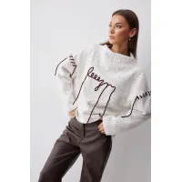 Кофта Люше 4242 молоко