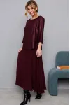 Платье Amori 9821 вишня