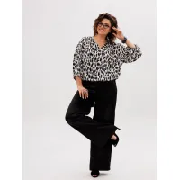 Блузка Anelli 1676.1 Сафари шелк