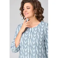 Платье Орхидея Люкс 1500 Голубой