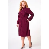 Платье Anelli 920 бордо