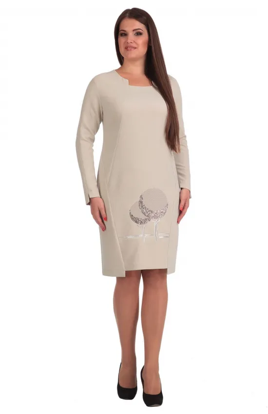 Платье Линия-Л Б-1532 молоко