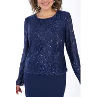 Платье Alani 2458 синий