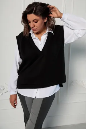 Жилет Begimoda 7006 черный