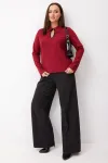 Блузка Begimoda 4147 бордо Блузка Begimoda 4147 бордо