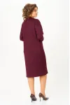 Платье Кокетка И К 1337-1 бордовый