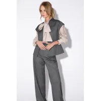 Жилет Pirs 5498 графит елочка Жилет Pirs 5498 графит елочка