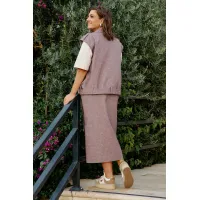 Юбка Vittoria Queen 27163-1ю лиловый