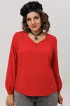 Блузка Anelli 1802 тот самый красный
