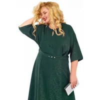 Платье Via-Mod 675 изумруд