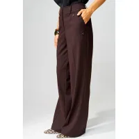 Брюки Laikony L-942-2 шоколадный Брюки Laikony L-942-2 шоколадный
