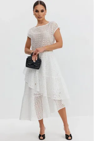 Платье Vesnaletto 4410-2 белый