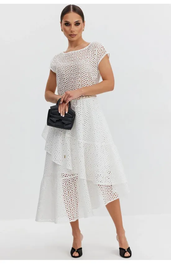 Платье Vesnaletto 4410-2 белый