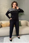 Блузка Rumoda 2135 дл.р черный
