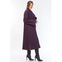 Пальто Celentano 2100 баклажанный