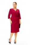 Платье T&n 7704 бордо блеск