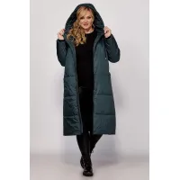 Пальто Algranda 4030-4 Морская волна