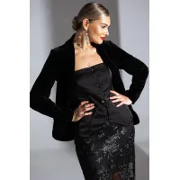 Пиджак Мода-Юрс 25-2944 черный