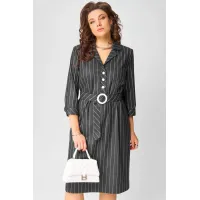 Платье Fita 5073 Славянка черный