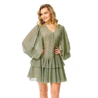 Платье Condra Deluxe 2434 фисташковый