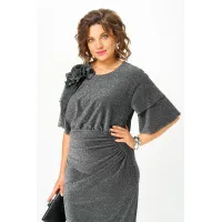 Платье Mira Fashion 5628 серый
