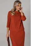 Платье Anastasia 1303 терракотовый Платье Anastasia 1303 терракотовый