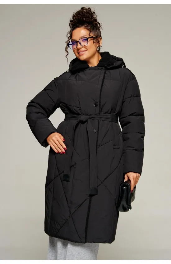 Пальто Beautiful & Free 8024 черный