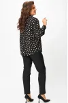 Блузка Svetlana Style 2173 черный горох