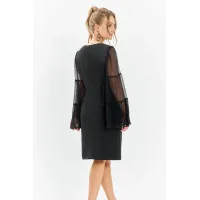 Платье Euromoda 675 черный