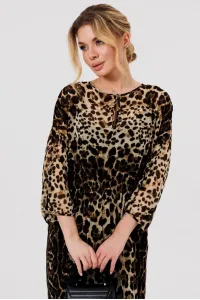 Платье Faufilure C1434 Дизайн Леопард