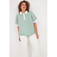 Блузка Begimoda 4126 шалфей