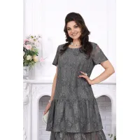 Платье Ninele 7537 Серый