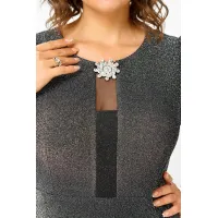 Платье Mira Fashion 5629 серый