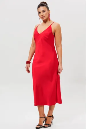 Платье Mislana 1158 красный