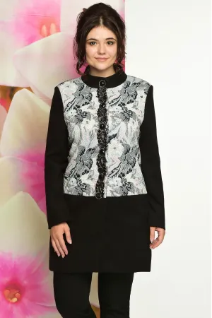 Пальто Solomea Lux 843 черный