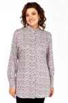 Рубашки Avenue 0347 серый, дизайн цветочек