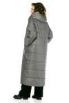 Пальто Диамант 2128 серый