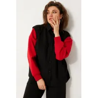 Жилет Begimoda 7018 черный