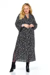 Платье Anastasia 1270-2 черно-белый