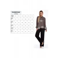 Блузка Talia Fashion 432 коричневый Блузка Talia Fashion 432 коричневый