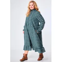 Платье Anelli 977 зелёный новый