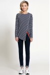 Кофта Prio 168340 бело-синий