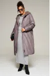 Пальто Beautiful & Free 8017 дымчато-лиловый Пальто Beautiful & Free 8017 дымчато-лиловый