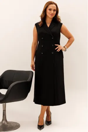 Платье Лиона-Стиль 952 черный Платье Лиона-Стиль 952 черный
