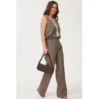 Блузка Mirolia 1261 Ореховый