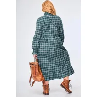 Платье Anelli 977 зелёный новый