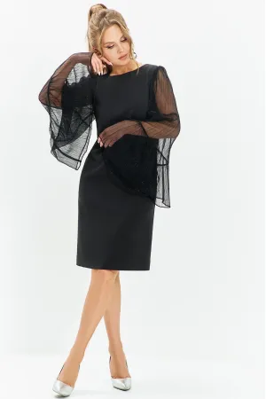 Платье Euromoda 675 черный