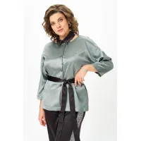 Блузка Andina City 5047 серый