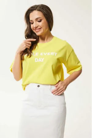 Блузка Mislana 962 желтый