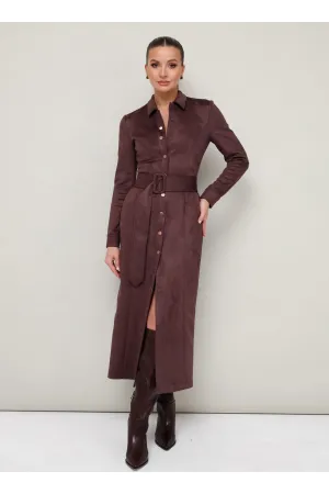 Платье Pur Pur 11-433 Темно-коричневый
